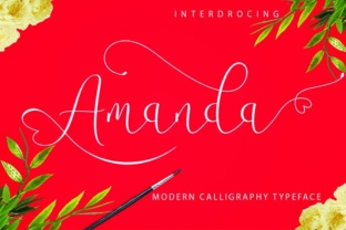 Amanda: A Handwritten Script Font for Editorial Elegance