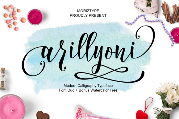 Arillyoni Script: A Modern Handwritten Font for Digital Creativity