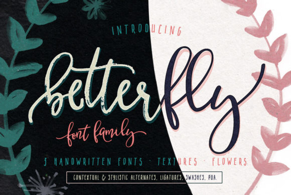 BetterFly: A Beautiful Script Font for Digital Creativity