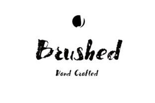 Brushed Font for a More Authentic Brand Look