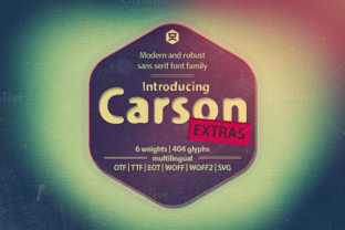 Carson Font for Bold Visual Branding and Creative Design