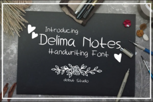 Delima: A Sweet Thin Handwritten Font for Web Design
