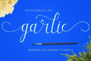 Garlic Font for Branding That Feels Handmade and Elegant