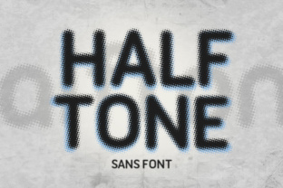 Halftone Sans for Modern Web Typography