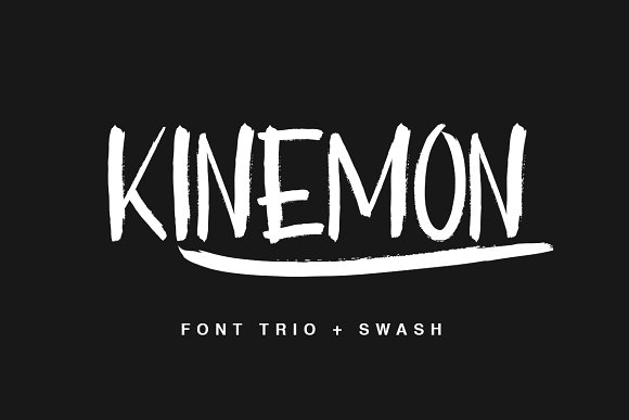 Kinemon: A Playful Script Font for Web Design Projects