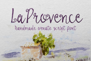 La Provence Font: A Stylish Script Handwritten Choice