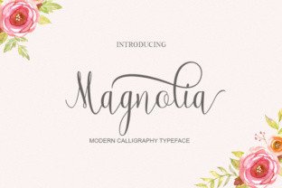 Magnolia Font: A Handwritten Elegance for Creative Projects