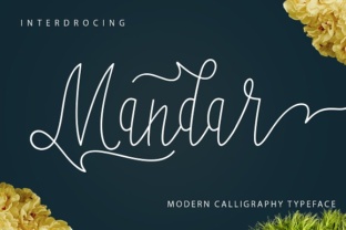 Mandar: A Handwritten Script Font for Modern Web Design