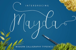 Mayda: A Handwritten Script Font for Digital Marketing