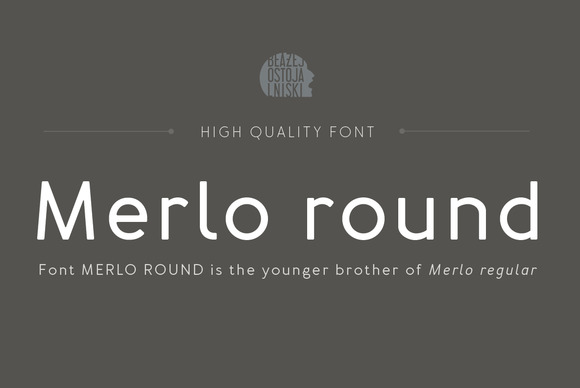 Merlo Round Font for Handmade Creations and More