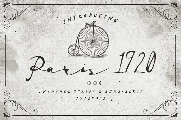 Paris 1920 Font for Modern Web Design