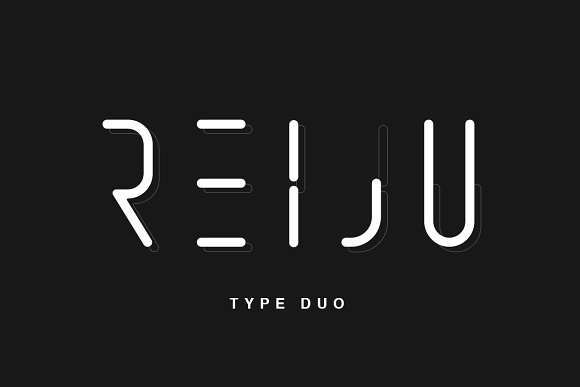 Reiju: A Clean Rounded Sans Serif Font for Modern Branding