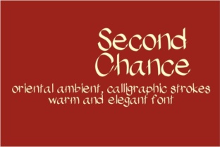 Second Chance: A Warm Serif Font for Elegant Web Design