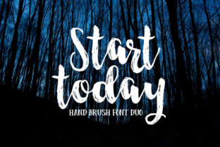 Start Today Font for Modern Web Design and Branding