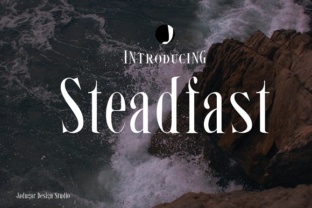 Steadfast Serif Font for Handmade Creations