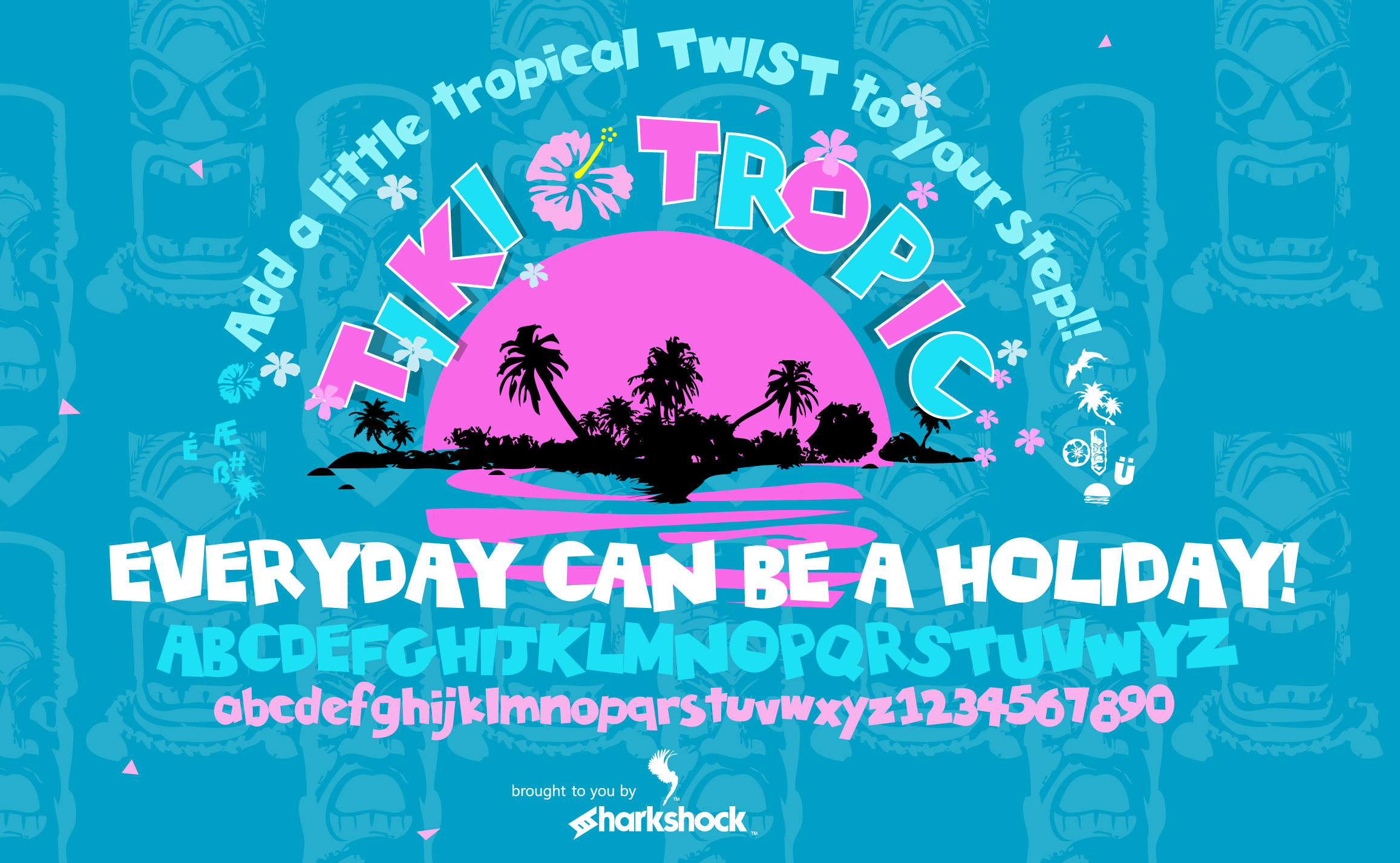 Tiki Tropic: The Font That Brings Your Brand to Life