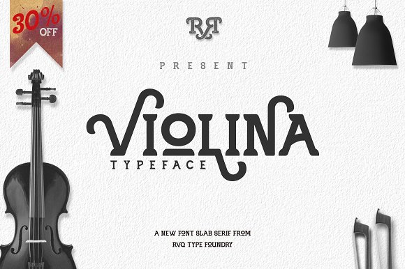 Violina Font for Vintage-Inspired Branding Projects