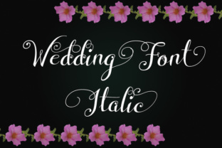 Wedding Font Italic for Branding That Speaks Volumes