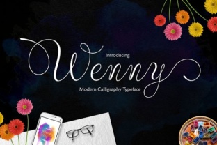 Wenny Script: A Modern Script Font for Digital Creativity